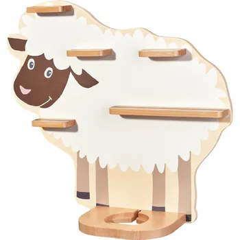 regál LIVARNO® Dětský regál na zvukový přehrávač a figurky (ovce)