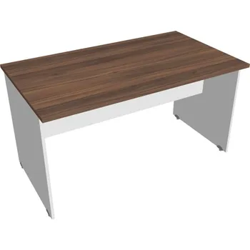 Psací stůl Stůl Jednací GJ 1400 - OŘECH , BÍLÁ