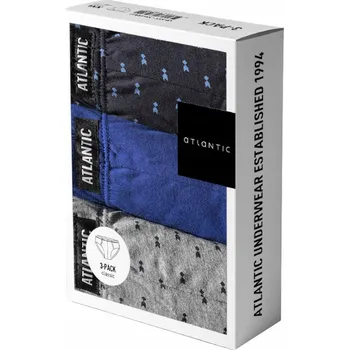Slipy ATLANTIC PÁNSKÉ SLIPY SLIPY 3MP126 CLASSIC 3-PACK M