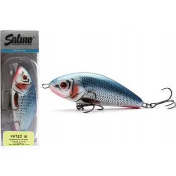 Umělá nástraha Wobler Salmo Fatso 10cm 48g FL Bleeding Blue Shad