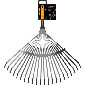 Hrábě Fiskars OneClick Hrábě na listí bez násady, 41,7 cm, 22 zubů&nbsp;1080675