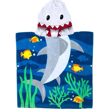 Dětsný nábytek Dětské pončo Florica žralok