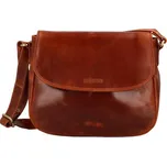 Dámská kožená crossbody kabelka koňaková - Bellugio Zolyx koňak