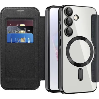 Pouzdro na mobilní telefon Techsuit - Pouzdro SmartMag Book - Samsung Galaxy A35 5G - černé