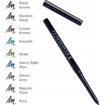 Oční linky Vysouvací tužka na oči Avon matná hnědá, modrá, khaki