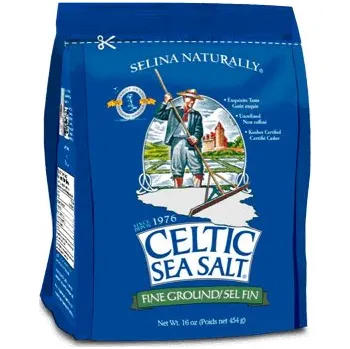 Kuchyňská sůl Selina Naturally Celtic Sea Salt, Mořská sůl, Jemně mletá, 454 g