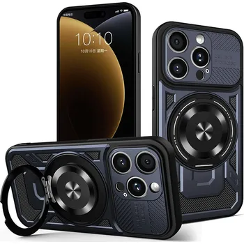 Pouzdro na mobilní telefon Techsuit - RuggedCam - iPhone 15 Pro Max - modrá