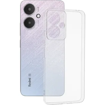 Pouzdro na mobilní telefon Techsuit - Čirý silikon [ochrana fotoaparátu] - Xiaomi Redmi 13C 5G - průhledný