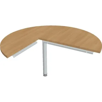 Psací stůl Stůl jednací pravý - CP 22 P P - DUB , ŠEDÁ Ral 9006