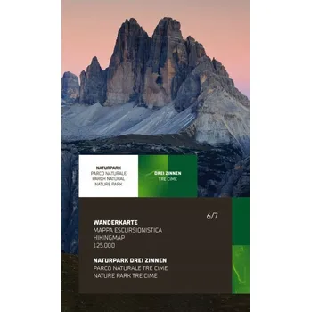 Nationalpark Drei Zinnen. 1:25`000: 1:25000 Kolektiv autorů