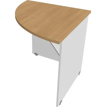Psací stůl Stůl spojovací levý - GP 902 L - DUB , BÍLÁ