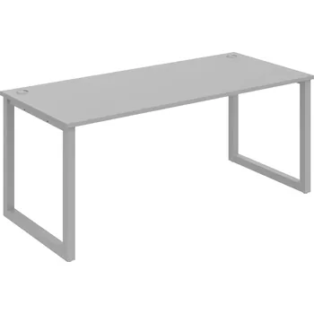 Psací stůl Kancelářský stůl US O 1800 - ŠEDÁ , ŠEDÁ