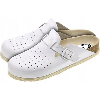 Dámská obuv Pantofle Medibut bílé 43