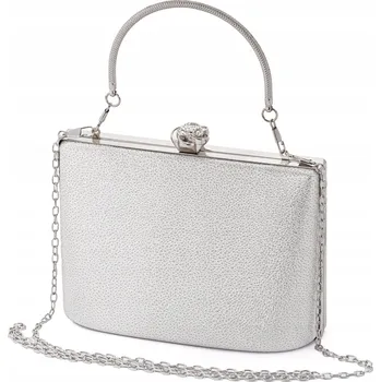 Kabelka MB Classic-Bag kabelka psaníčko syntetické stříbrné