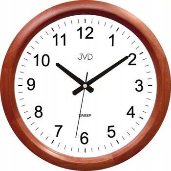 Hodiny Nástěnné hodiny JVD hnědé 34 cm