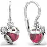 MOISS náušnice z bílého zlata BERUŠKA