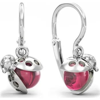 Náušnice MOISS náušnice z bílého zlata BERUŠKA