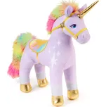 Spin Master Unicorn Academy Plyšový jednorožec Wildstar se zvuky 38 cm