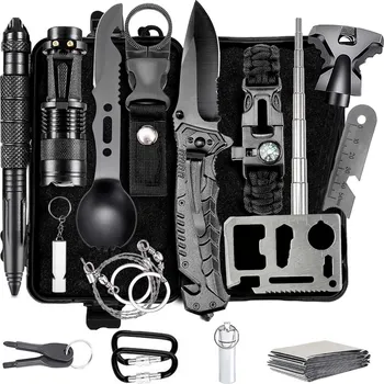 Vybavení pro přežití Survival box na přežití "KPZ-BOX" 15v1! EDC