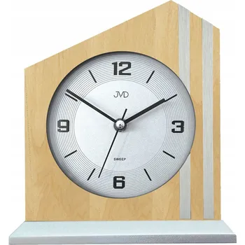 Hodiny DŘEVĚNÉ SVĚTLE HNĚDÉ TICHÉ KRBOVÉ HODINY JVD HS24014.68 18 x 20 cm