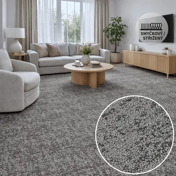 Koberec Metrážový koberec MIRIADE 97 Označení šíře role: 4 m