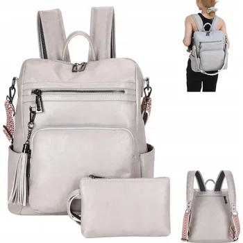 Kabelka BATOH DÁMSKÁ KABELKA Z PU KŮŽE, MÓDNÍ, VODĚODOLNÝ, ODOLNÝ PROTI VLOUPÁNÍ