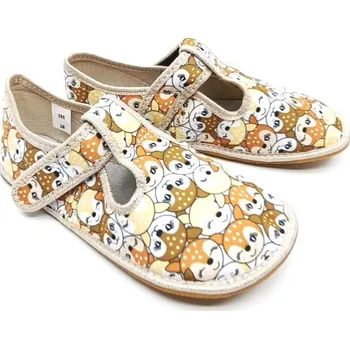 Dámská obuv Ef Barefoot flexibilní bačkůrky pro děti 395 UZAVŘENÉ Srnky Velikost EU: 30, vnitřní délka: 193, vnitřní šířka: 73