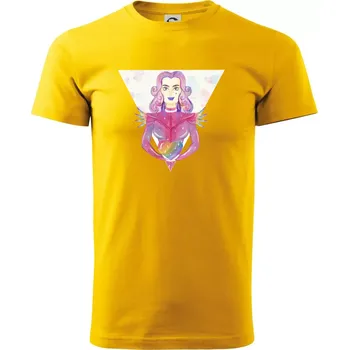 Pride múza - Triko extra velké (5-8XL) - 7XL ( Žlutá )