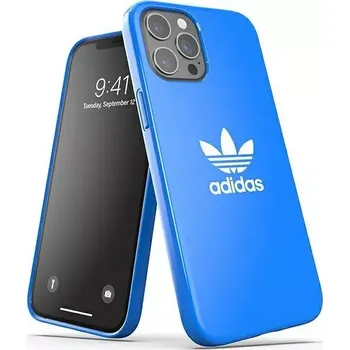 Originální pouzdro Adidas SnapCase Trefoil iPhone 12 Pro Max , modrá/blue 42291