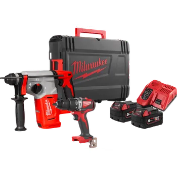 Sada nářadí MILWAUKEE M18PP2C2-502X M18 FUEL Sada nářadí, 2x 5,0 Ah 4933479432
