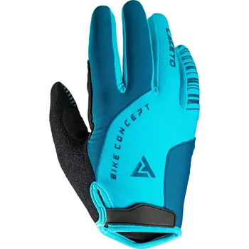Rukavice LACETO Cyklistické MTB rukavice BAAS XL MODRÁ