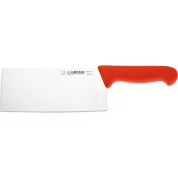 Kuchyňský nůž GIESSER Sekáček na maso, čínský tvar 190 mm, červený | GIESSER, 6665