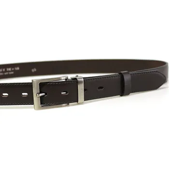 Opasek Pánský společenský kožený opasek PENNY BELTS 30 mm | hnědý | 60030-020-4-40 obvod -pasu: 115 cm