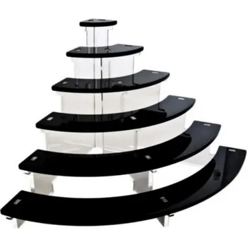 TOMGAST Stojan Tribuna 1/4 kruhu, černý