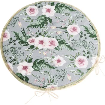 Podsedák Bellatex Sedák na židli - ADÉLA - kulatý hladký velikost: průměr 40 cm