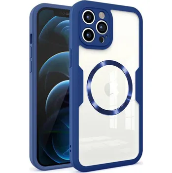 Pouzdro na mobilní telefon Techsuit - ColorVerse 360 MagSafe Series + ochrana displeje - iPhone 12 Pro Max - modrá