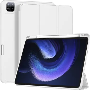 Techsuit - Flex Trifold (s držákem na tužky) - Xiaomi Pad 6 - šedý