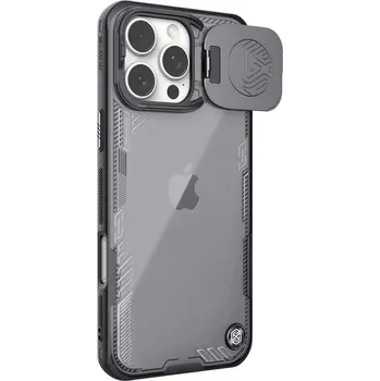 Pouzdro na mobilní telefon Nillkin - Kryt Iceblade (bez výřezu pro fotoaparát) - iPhone 16 Pro - černá