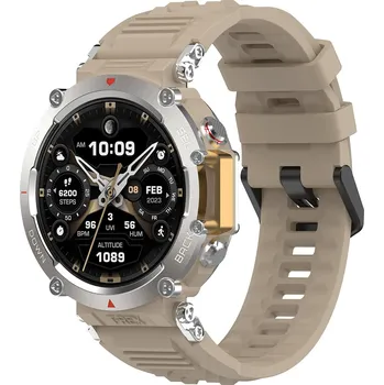 Příslušenství k chytrým hodinkám Techsuit - Náramek na hodinky (W067) - Amazfit T-Rex Ultra - béžový