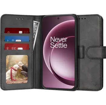 Pouzdro na mobilní telefon Flipové pouzdro Techsuit Diary Book pro OnePlus 15 - Černé