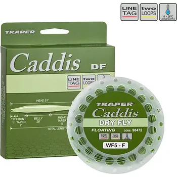Muškařská šňůra Traper Caddis DF WF-6-F
