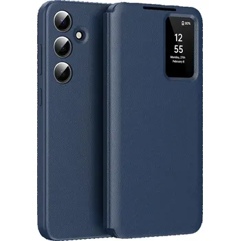 Pouzdro na mobilní telefon Flipové pouzdro Techsuit SmartView pro Samsung Galaxy A56 5G - Modrý