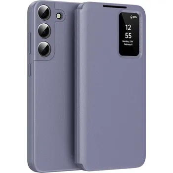 Pouzdro na mobilní telefon Techsuit - Řada SmartView - Samsung Galaxy S22 5G - fialová