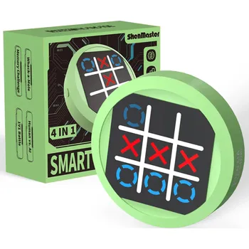 Hlavolam ShenMaster Smart Tic Tac Toe 4in1 (ShenMaster) Barva: Zelená