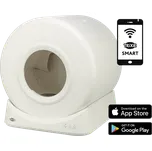 Automatická toaleta pro kočky Trixie Smart bílá s ovládáním přes aplikaci