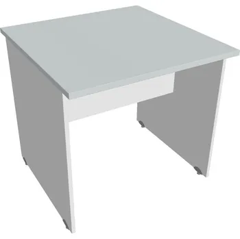 Psací stůl Stůl Jednací GJ 800 - ŠEDÁ , BÍLÁ