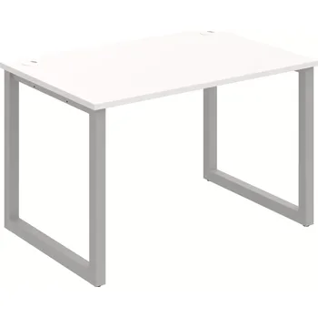 Psací stůl Kancelářský stůl US O 1200 - BÍLÁ , ŠEDÁ