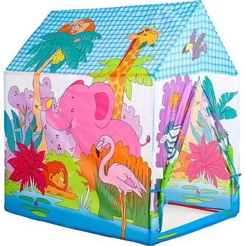 Hra na zahradu iPlay 8182 Herní stan 72 × 102 × 95 cm, džungle