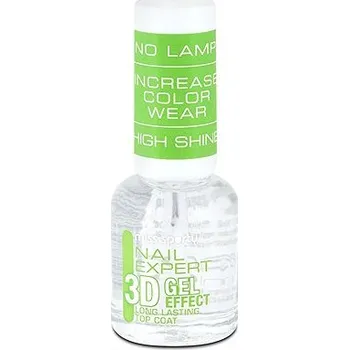Přípravek na nehty MISS SPORTY vrchní s 3D gelovým efektem 8 ml