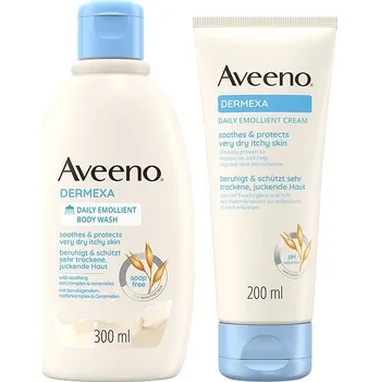 Kosmetická sada AVEENO Dermexa Daily Emollient Set 500 ml